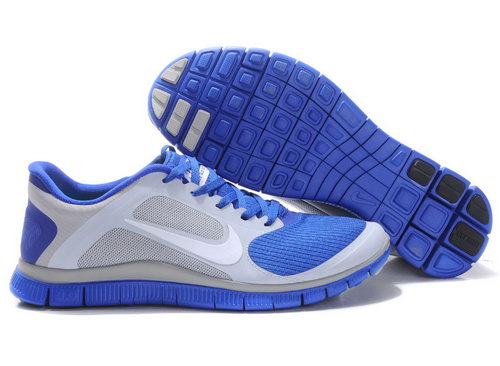 Nike Free Run 4.0 V3 Mens Size Us7.5 9 10.5 11.5 Blue Grey Promo Code